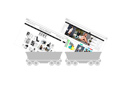 The Blogwagon leads traffic on a page